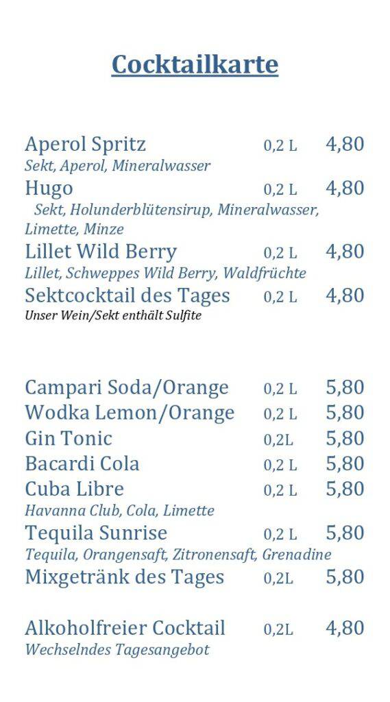 Cocktails